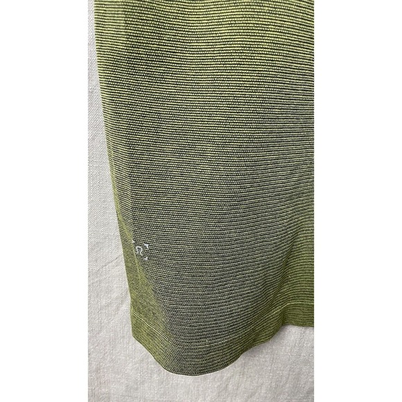 Lululemon Shirt Adult XL Heather Green Tank Top Tech Performance Sleeveless Mens - Picture 9 of 12